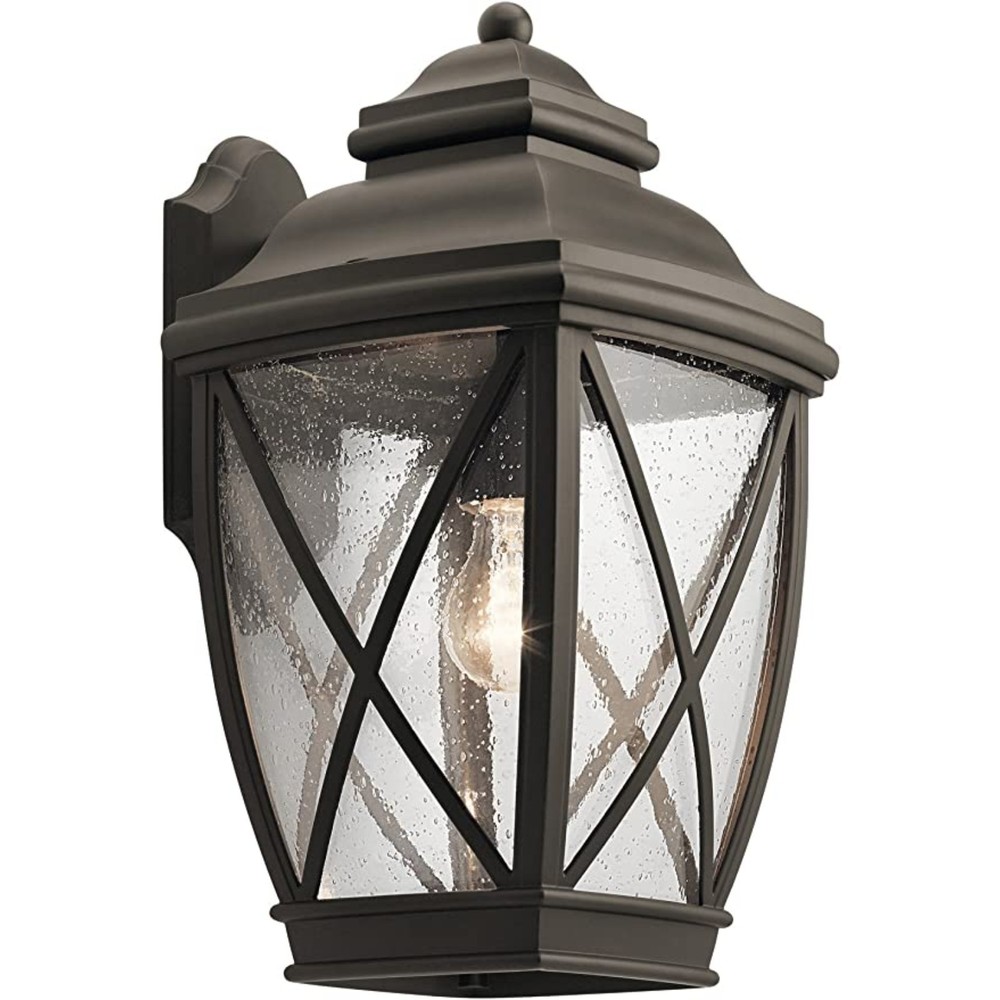 $250 NEW Kichler 49842OZ One Light Outdoor Wall Mount